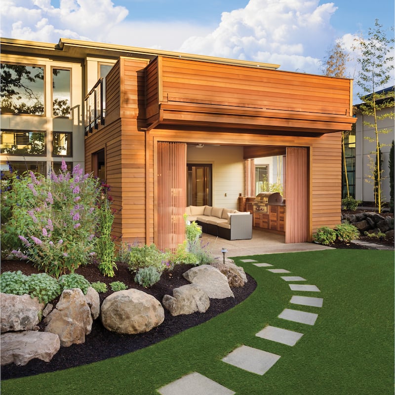 Style Haven EZ Care Artificial Turf Indoor/Outdoor Pet Friendly Area Rug