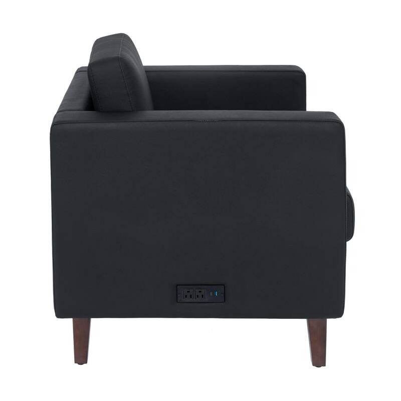 3 PC Commercial Seating Set with Outlets/USB/USB-C Ports - 33"W x 31.25"D x 32.5"H