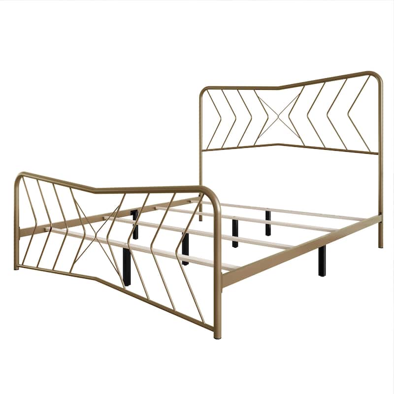 Clayfell Fargo Metal Bed