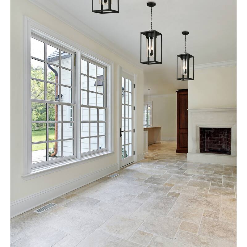 Eglo Walker Hill 20-inch Outdoor Pendant in Oil-Rubbed Bronze