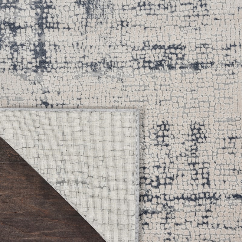 Rustic Textures Vintage Abstract Modern Area Rug