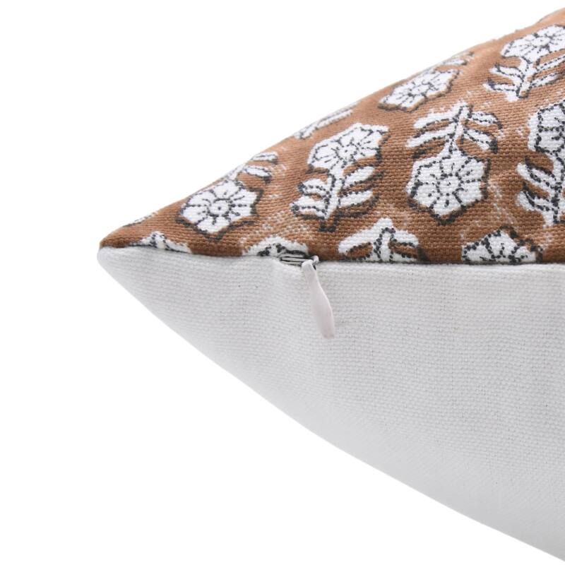 Fabdivine Cotton Bohemian Block print pillow Cover