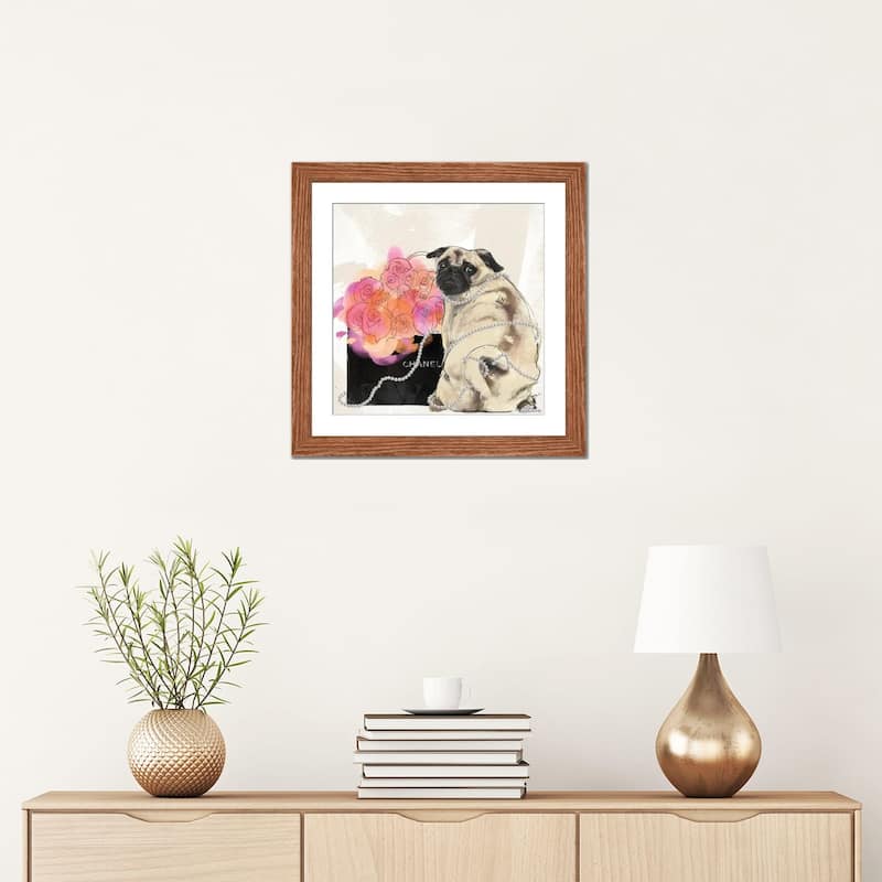 iCanvas "Chanel Pug" by Studio One