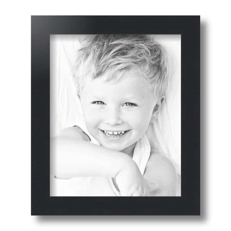ArtToFrames Maddo Modern 8.5x11 Inch Picture Frame, 1.25 Inch MDF Poster Frame Available in Multiple Colors (FRBW72079-8.5x11)