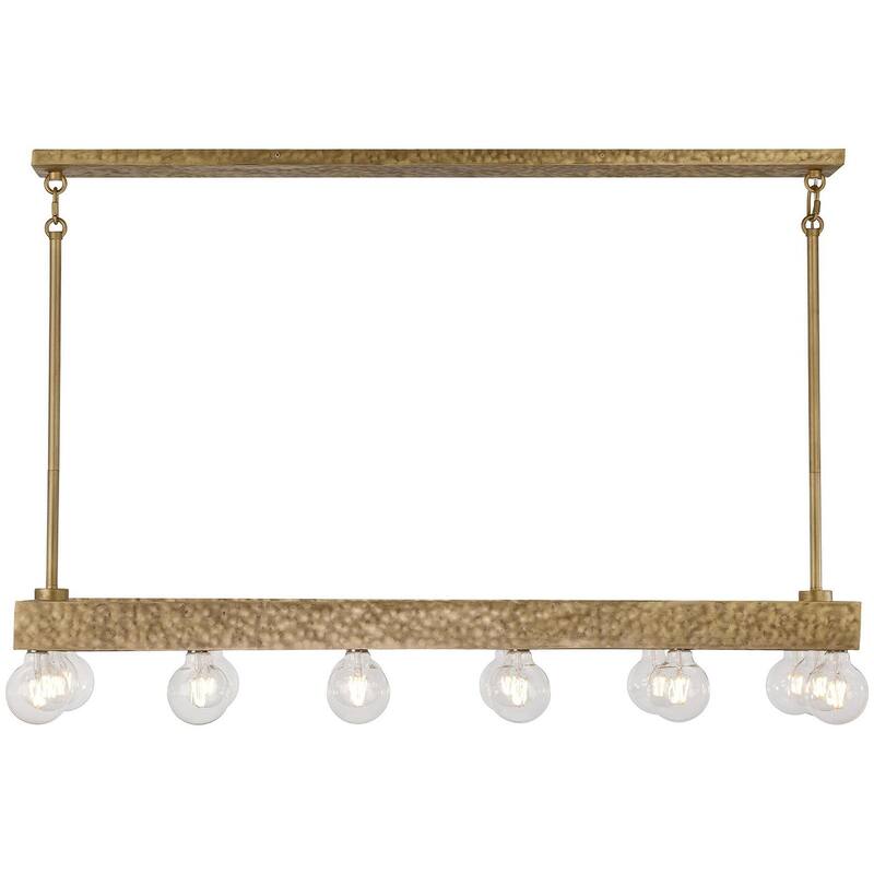 Savoy House 1-3128-14 Etereo 14 Light 42" Wide Linear Chandelier - Spumante