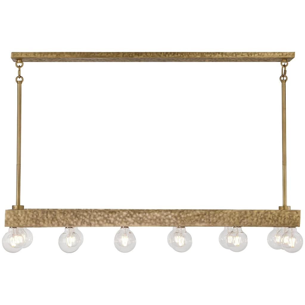 Savoy House 1-3128-14 Etereo 14 Light 42" Wide Linear Chandelier