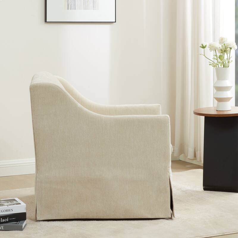 Londyn Skirted Swivel Accent Chair by Greyson Living