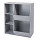 preview thumbnail 4 of 12, Badger Basket Side-by-Side Combo Bin Storage Unit - 31.5" x 15.75" x 35.5"