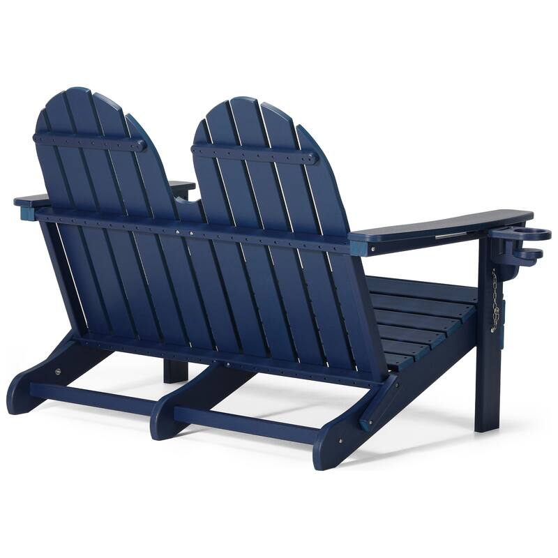 Hanniford Poly Adirondack 49 Inch Folding Bench