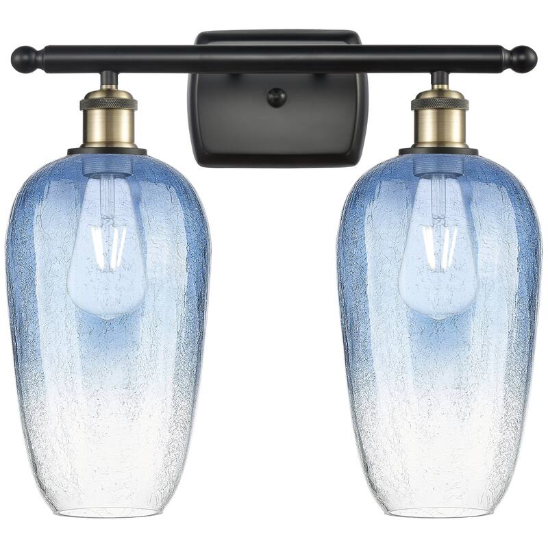 Innovations Lighting Endless Possibilities Ballston - Brookhaven Flute - 2 Light 17" Bath Vanity Light