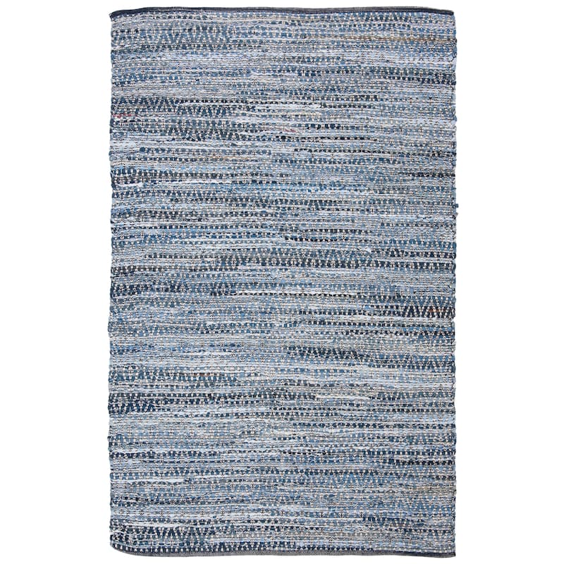 SAFAVIEH Handmade Montauk Pacey Casual Geometric Cotton Rug