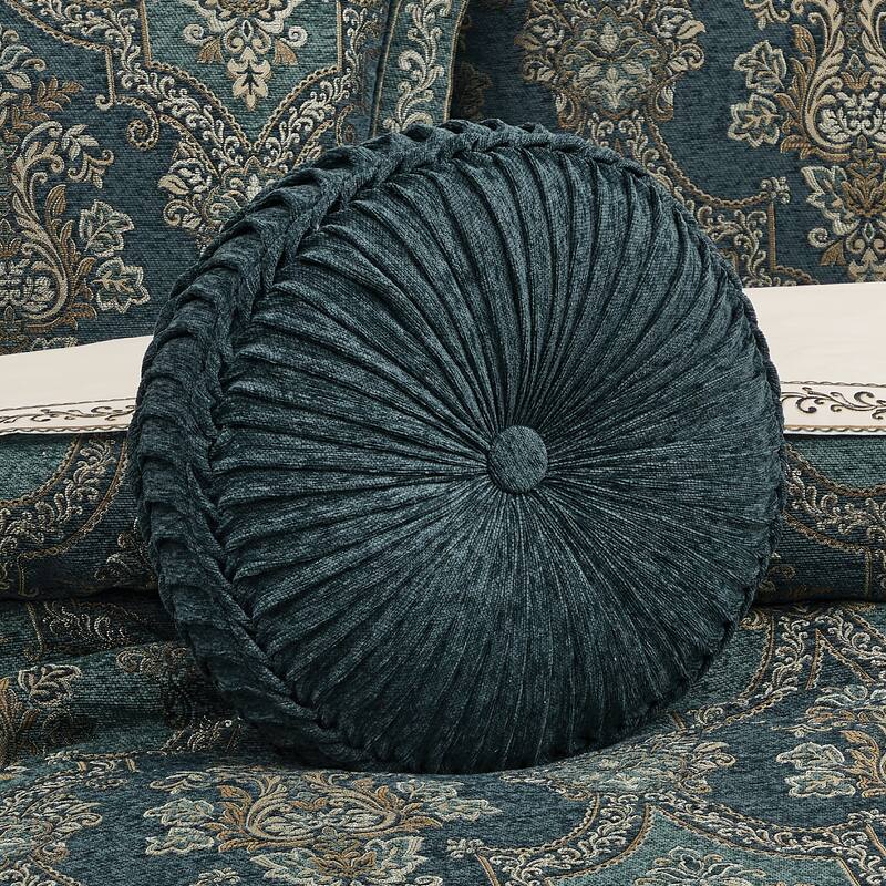 Nancy Tufted Round Decorative Throw Pillow