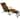 Blazing Needles Steamer Deck Outdoor Lounger Cushion - 72 x 20