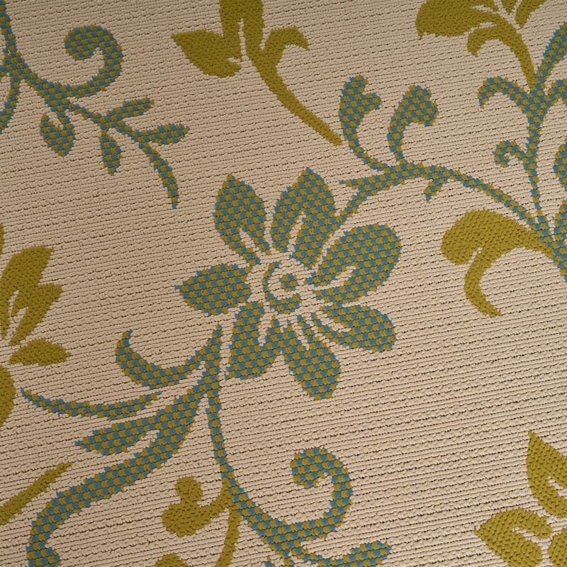 Bursaw Indoor/Outdoor Botanical Area Rug by Christopher Knight Home