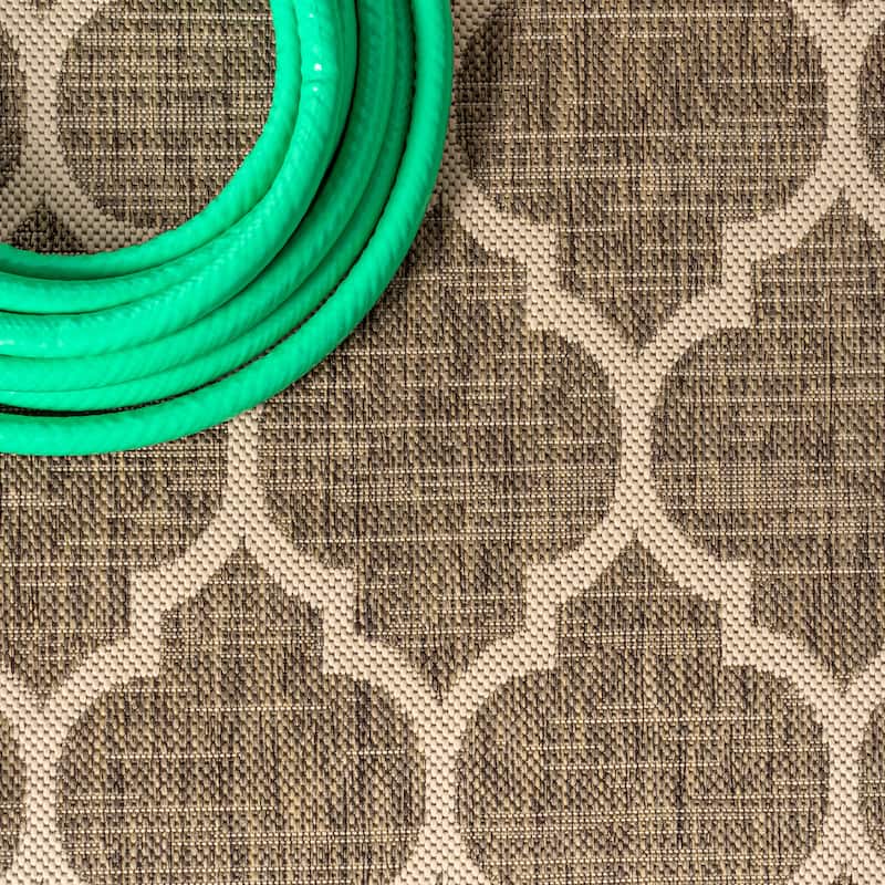 JONATHAN Y Zinnia Textured Weave Indoor/Outdoor Area Rug