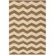 preview thumbnail 2 of 39, Hand-Woven Madeline Natural Jute Chevron Rug - 2' x 3'