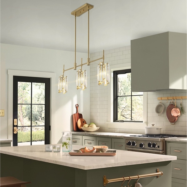 Crystal linear pendant lighting online
