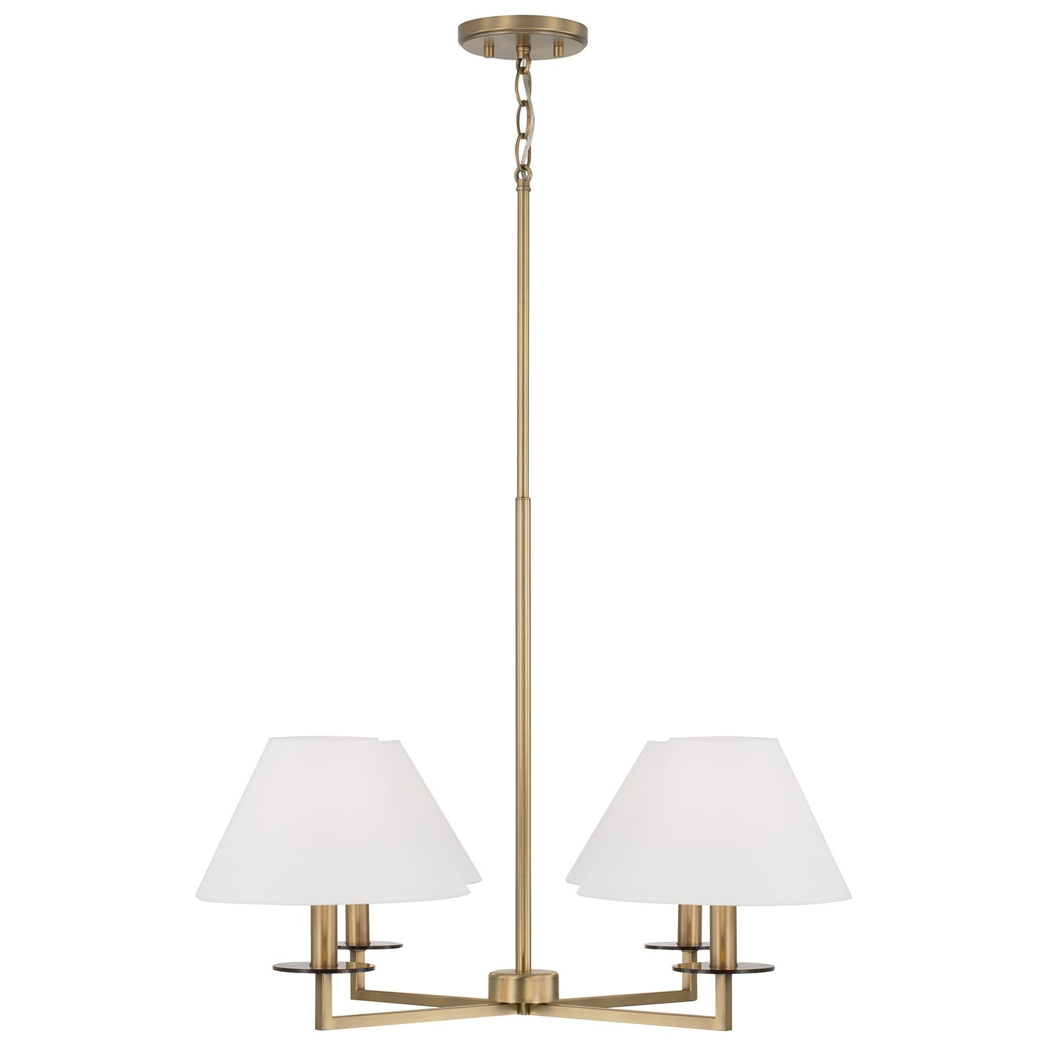 Gilda 4-Light Chandelier - 29.75"W x 19.75"H