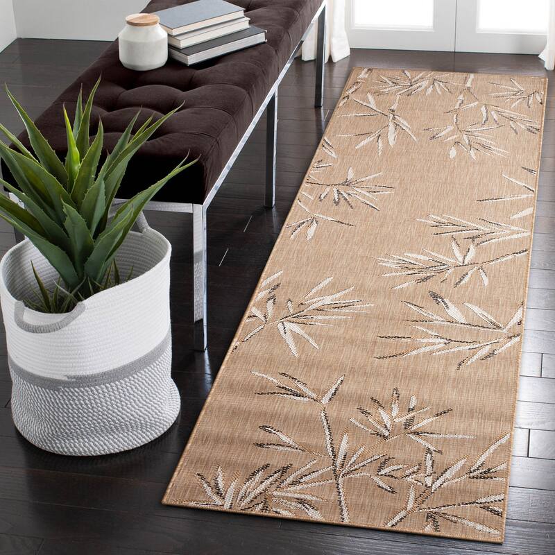 Liora Manne Carmel Bamboo Border Indoor/Outdoor Rug