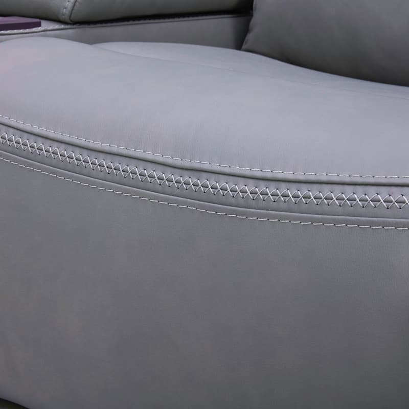 Liberty Furniture Cooper Power Loveseat with Console - Blue Gray - Width 79" x Depth 41" x Height 41"