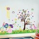 preview thumbnail 1 of 1, Walplus Lady Bird Blackboard Butterflies Purple Flower Wall Sticker