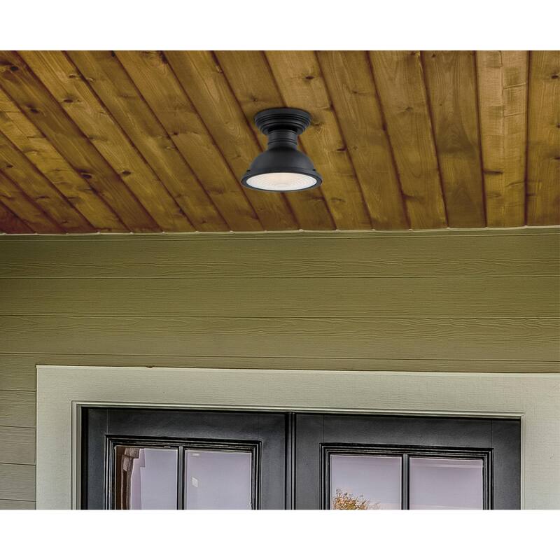 Westinghouse Orson 9" Wide Outdoor Semi-Flush Ceiling Fixture
