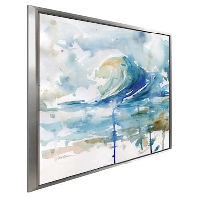"Malibu Surf II" by Carol Robinson Print on Floating Canvas