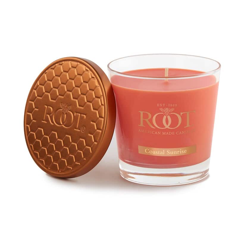 Root Candles Coastal Sunrise Scented 6.3 oz Small Veriglass Jar