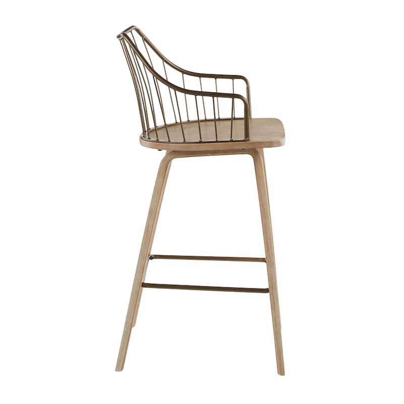 The Gray Barn Winston Fixed-Height Counter Stool
