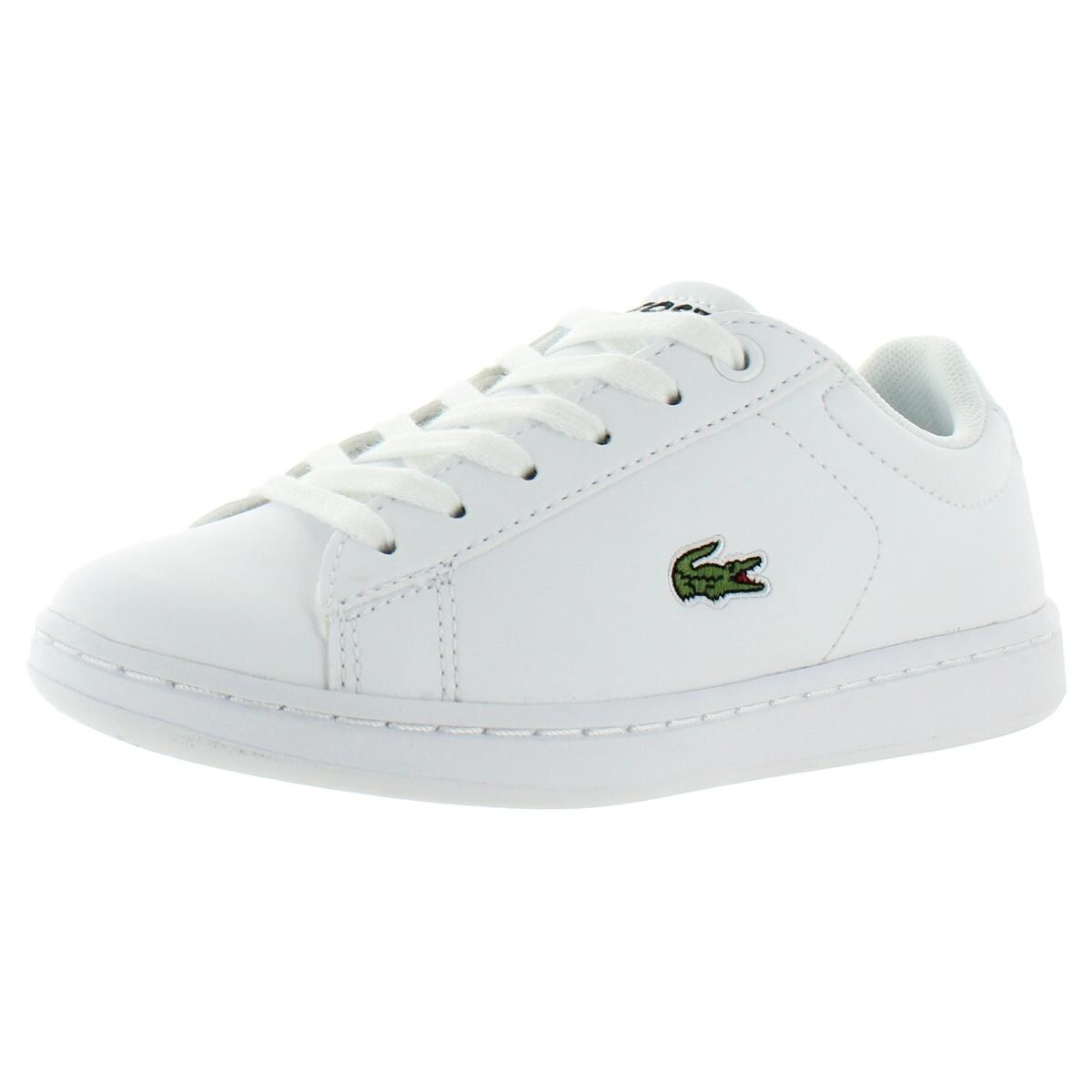 Shop Lacoste Boys Carnaby Evo 119 Casual Shoes Little Kid Faux