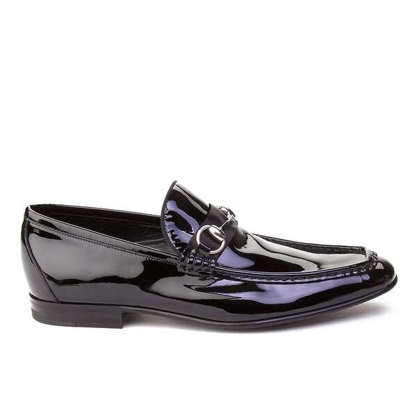gucci patent leather shoes mens