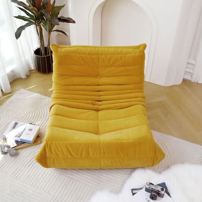 Ergonomic Design Armless Stable Bean Bag Sofa