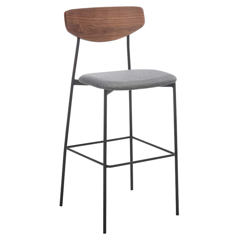 SAFAVIEH Whitney Bar Stool - 20.5" W x 20" L x 43" H - 21Wx20Dx43H