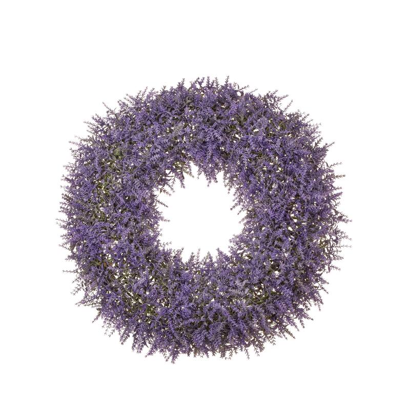 Lavender Garden Wreath 24"