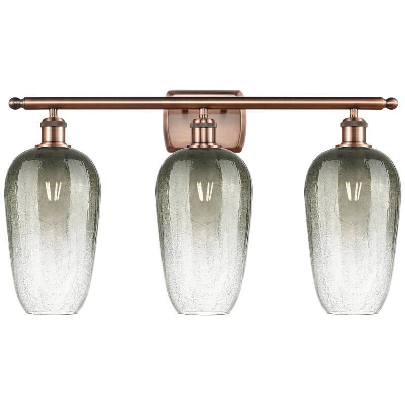 Innovations Lighting Endless Possibilities Ballston - Brookhaven Flute - 3 Light 27" Bath Vanity Light