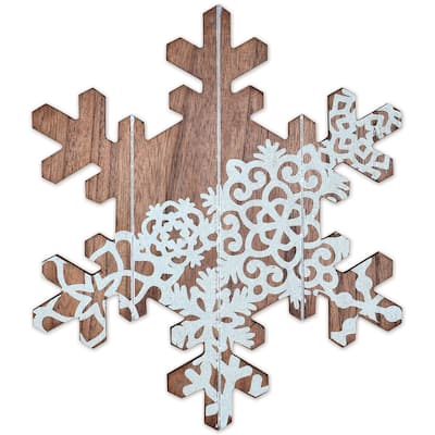 Snowflake Wall Decor 16"