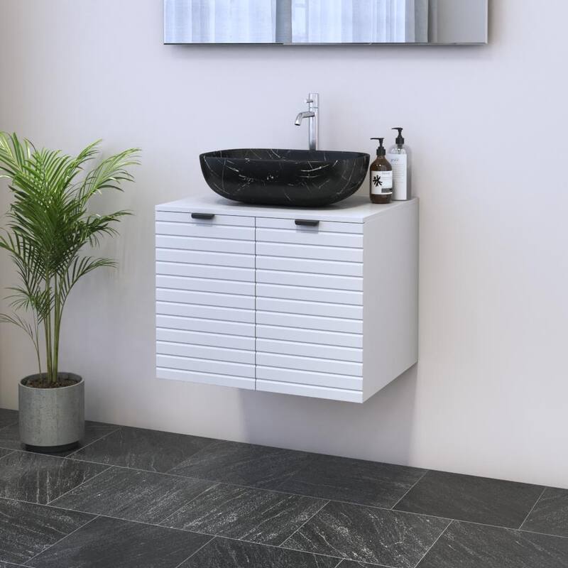 Capri 2D 60 Floating Bathroom Vanity (24" Width)