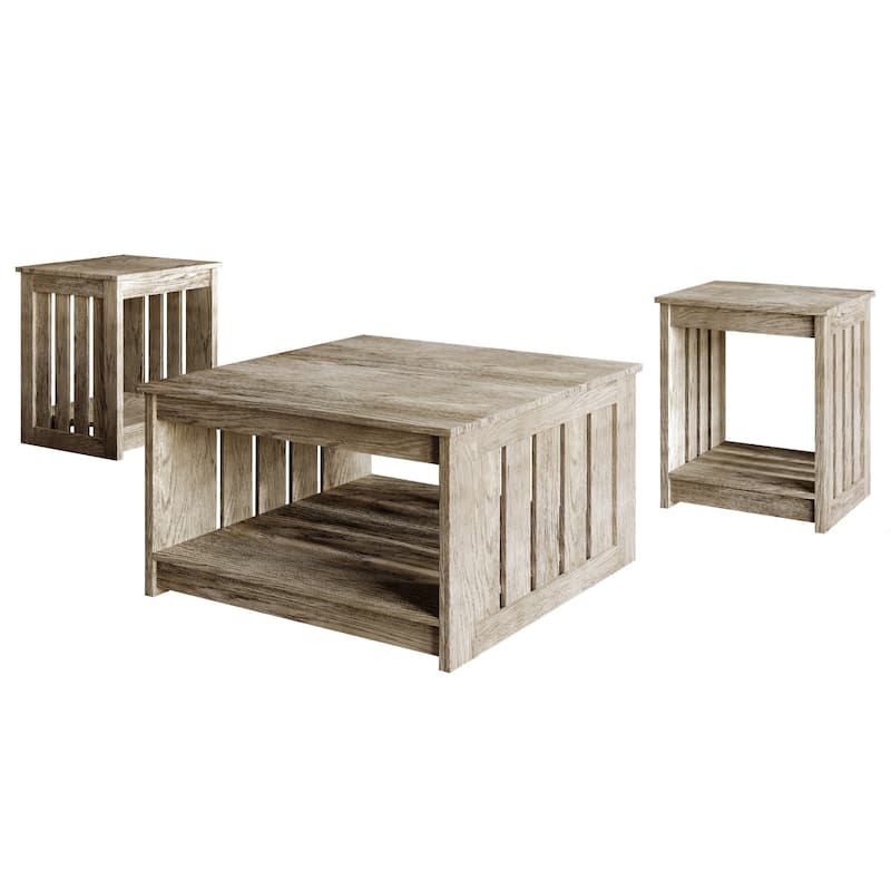 Clayfell Nashua 3 Piece of Coffee Table Set