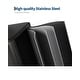 preview thumbnail 11 of 16, 21.2 Gallon Stainless Steel Double Trash Can with Lid for Kitchen, Large Dual Trash and Recycle Bin Combo, Step-On