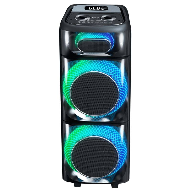 IQ Sound TorusFLEX 2x10-Inch Portable Bluetooth DJ Speaker