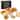 Bamboo Cheese Board and Knife Set - 16"L x 13"W x 1.99"H
