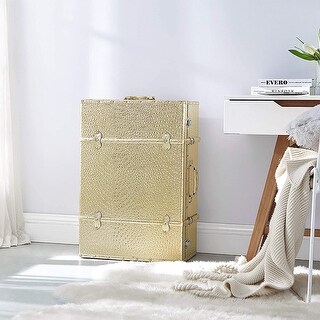 Texture® Brand Trunk - Golden Ostrich by DormCo