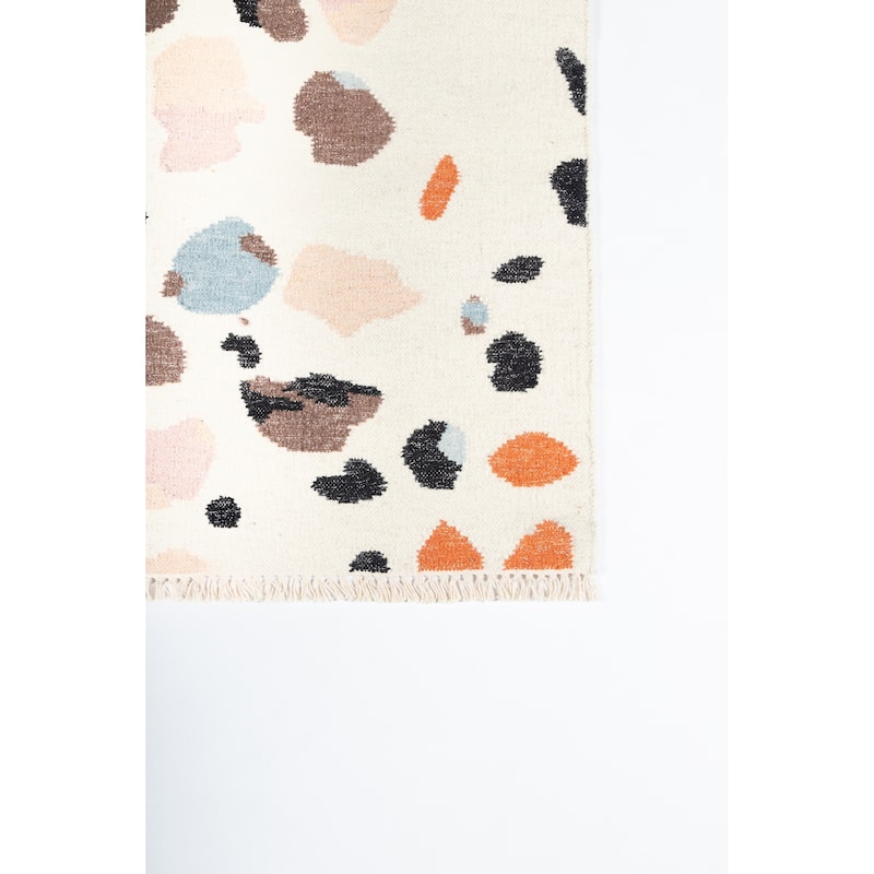 Momeni Jem Hand Woven Wool and Lurex Abstract Area Rug