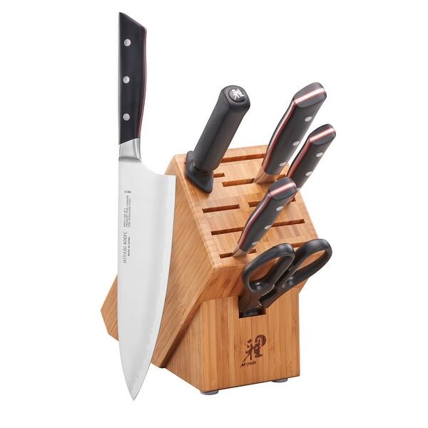 Shop Miyabi Evolution 7 Pc Knife Block Set Stainless Steel Overstock 15361479