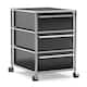 Option Black 3-layer Drawer