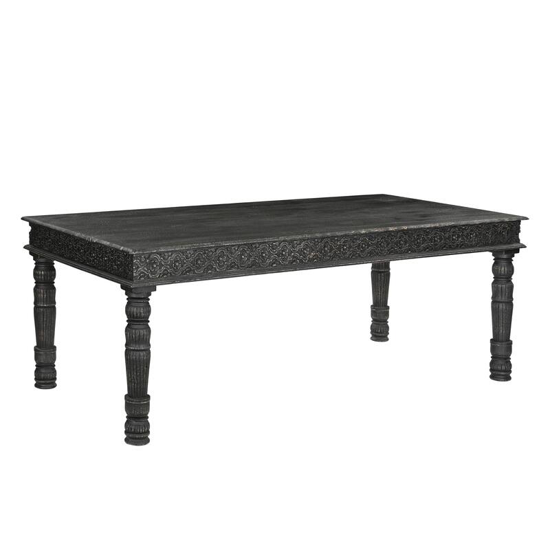Milton Carved Solid Wood Dining Set