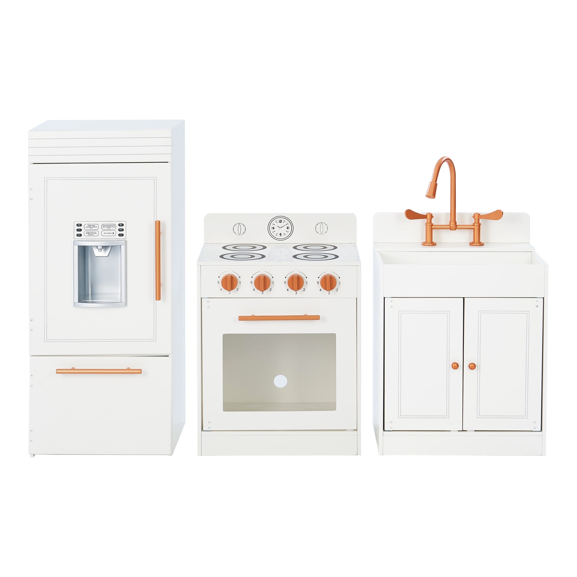 little chef paris play kitchen set
