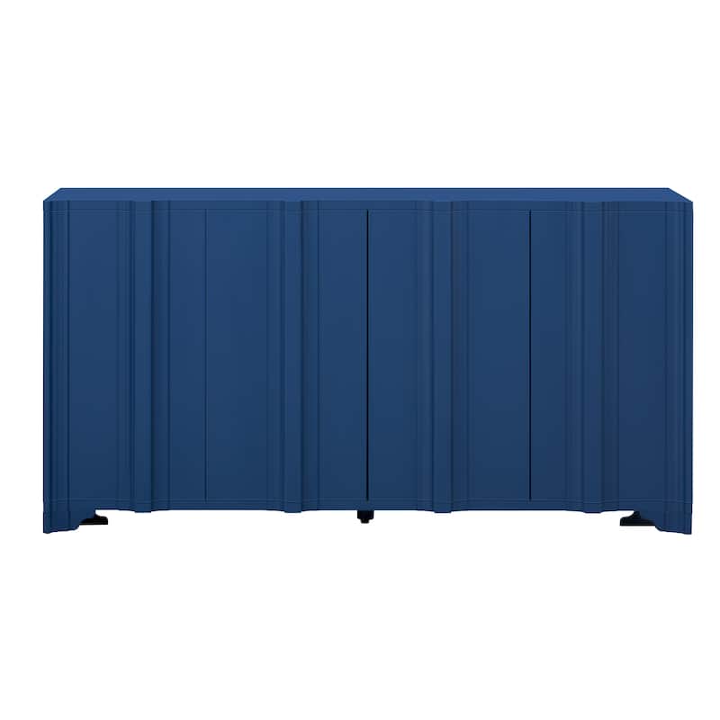 4-Door Sideboard with adjustable shelves