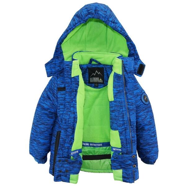 Shop Ixtreme Boys Colorblock Heavy Snowsuit Winter Ski Jacket Bib