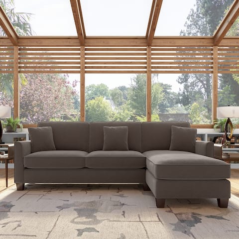 Flare 102W Sectional Couch with Reversible Chaise by Bush Furniture